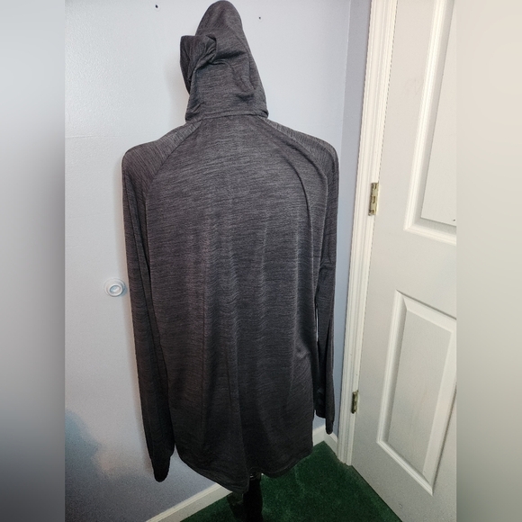 Russell Training Fit Size M(38-40) Men's Dri-Power 360 Black/Gray Hoodie Pullove - Picture 7 of 9